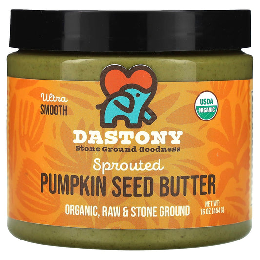 Dastony-Sprouted Pumpkin Seed Butter -16 oz (454 g)