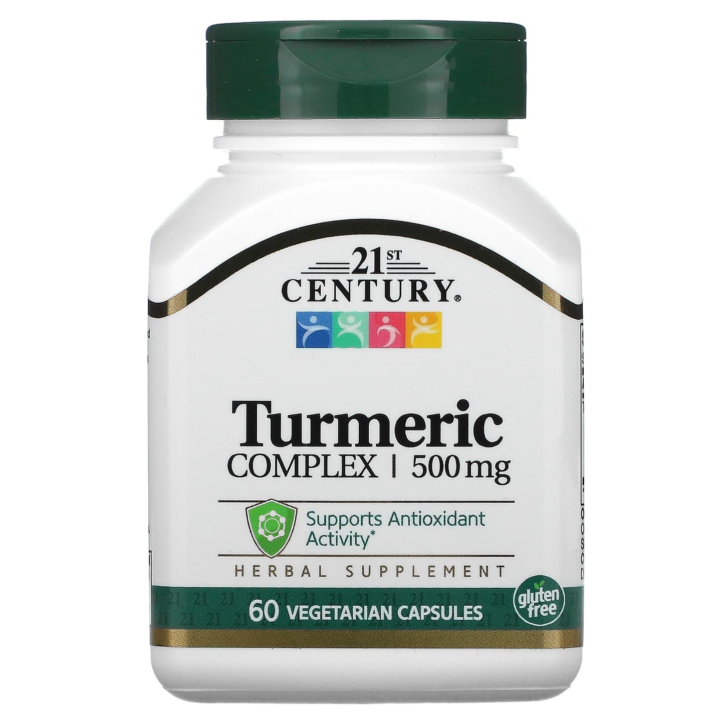 21st Century-Turmeric Complex-500 mg-60 Vegetarian Capsules