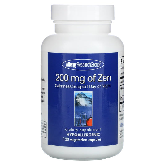 Allergy Research Group-Zen-200 mg-120 Vegetarian Capsules