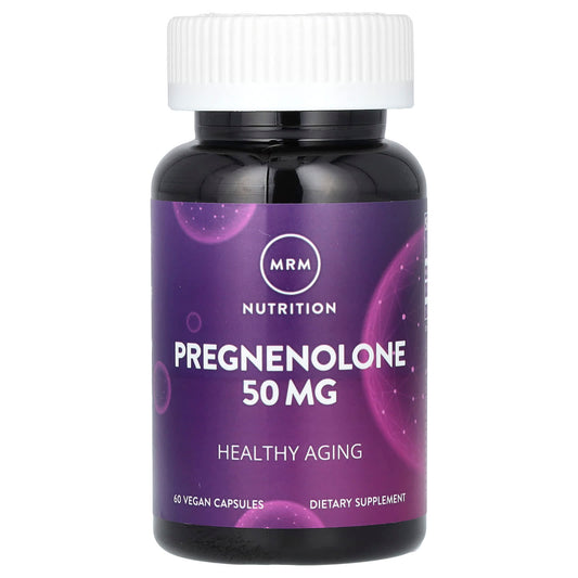 MRM Nutrition-Pregnenolone-50 mg-60 Vegan Capsules