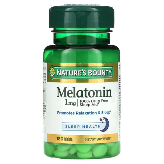 Nature's Bounty-Melatonin-1 mg-180 Tablets