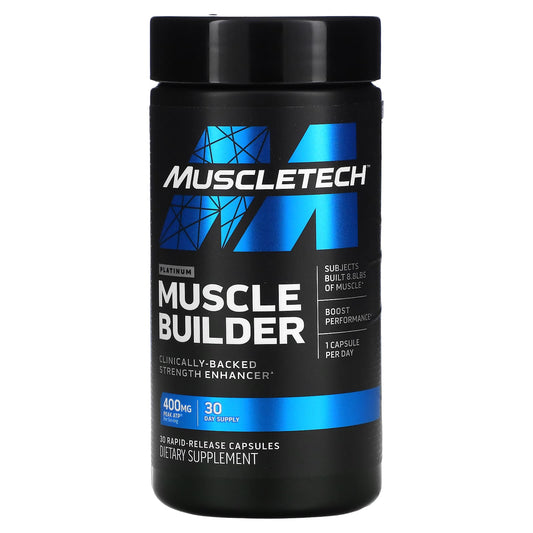 MuscleTech-Platinum Muscle Builder-30 Rapid-Release Capsules