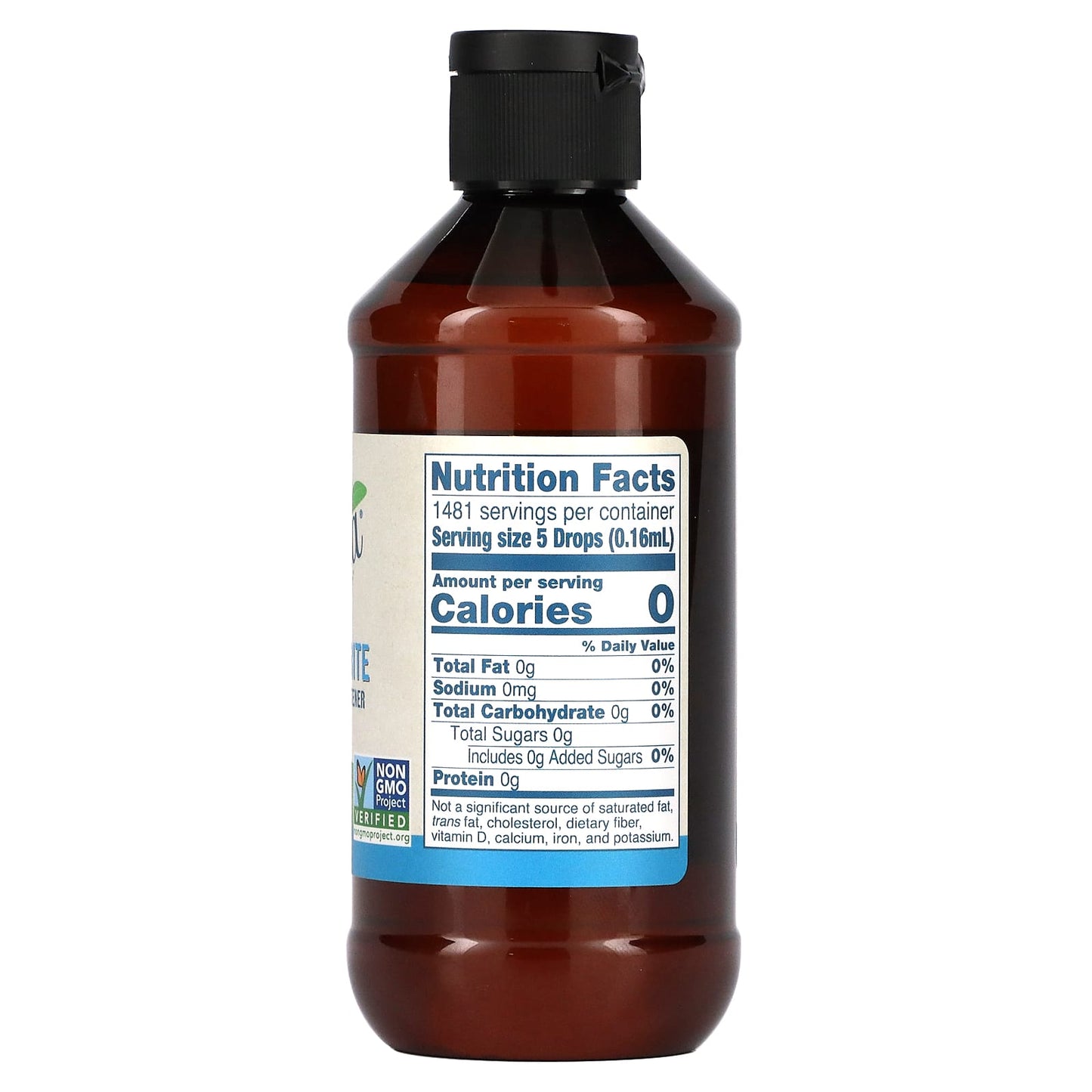 NOW Foods, Better Stevia,  Zero-Calorie Liquid Sweetener, Organic Glycerite, 8 fl oz (237 ml)