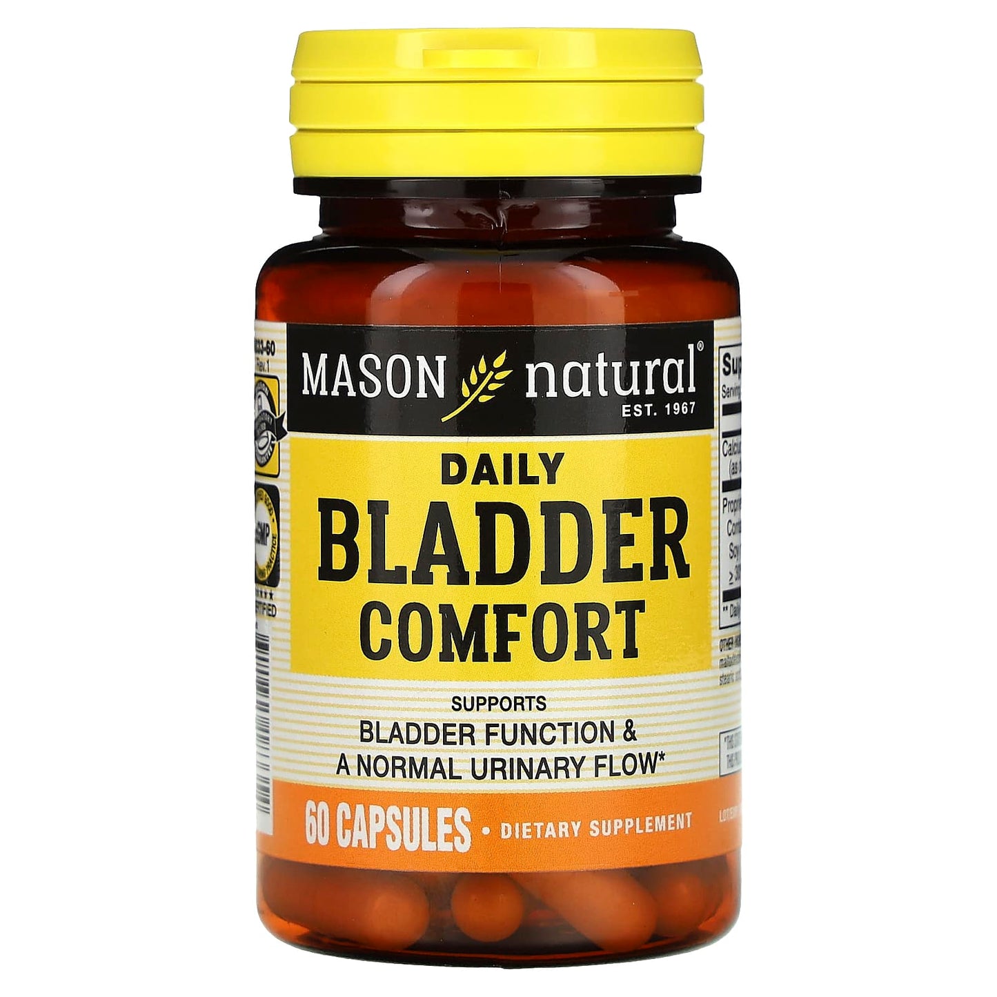 Mason Natural, Daily Bladder Comfort, 60 Capsules