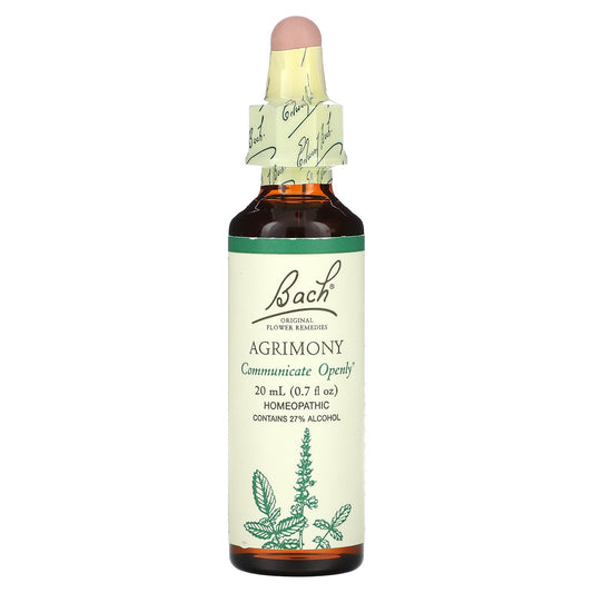 Bach-Original Flower Remedies-Agrimony-0.7 fl oz (20 ml)