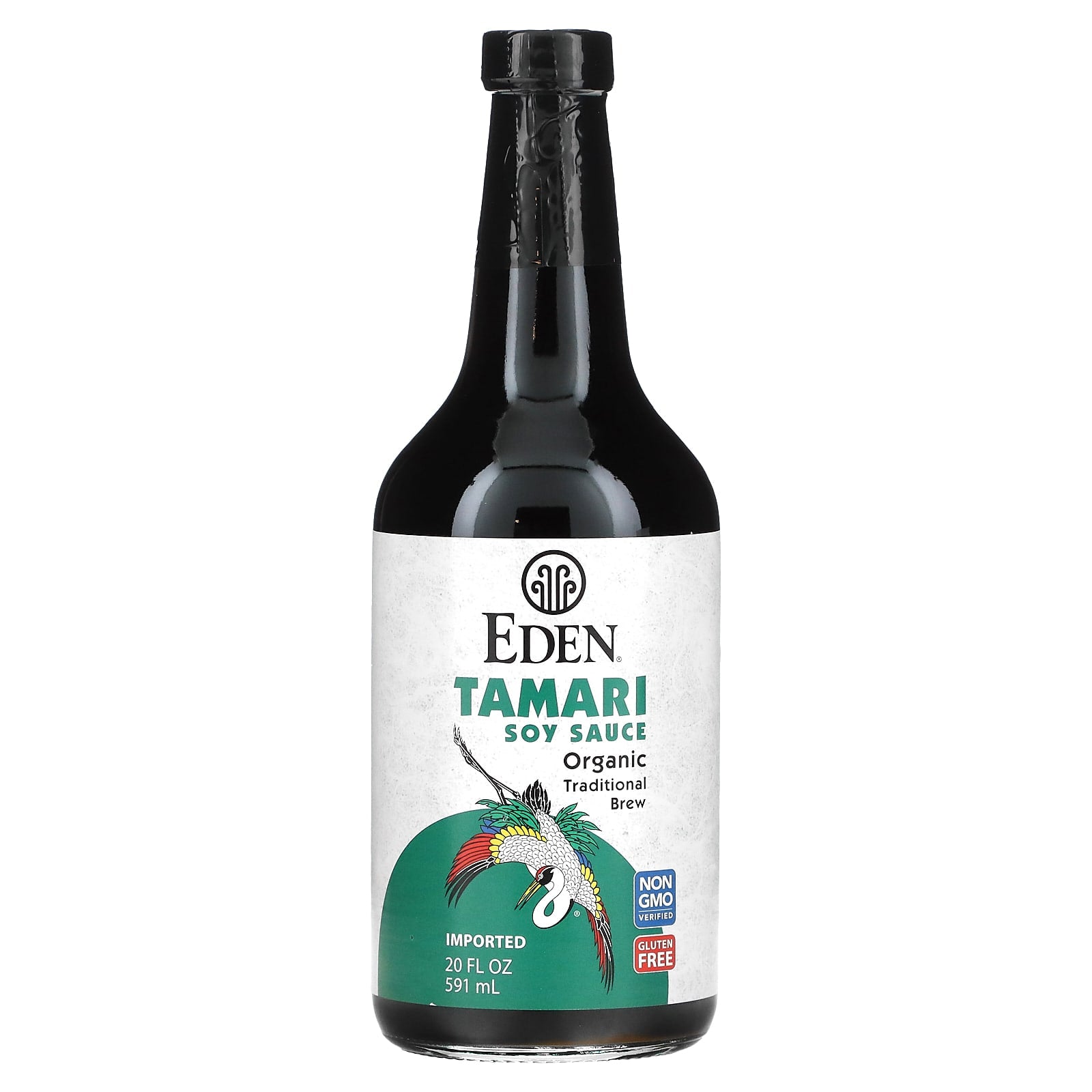 Eden Foods-Organic Tamari Soy Sauce-20 fl oz (591 ml)