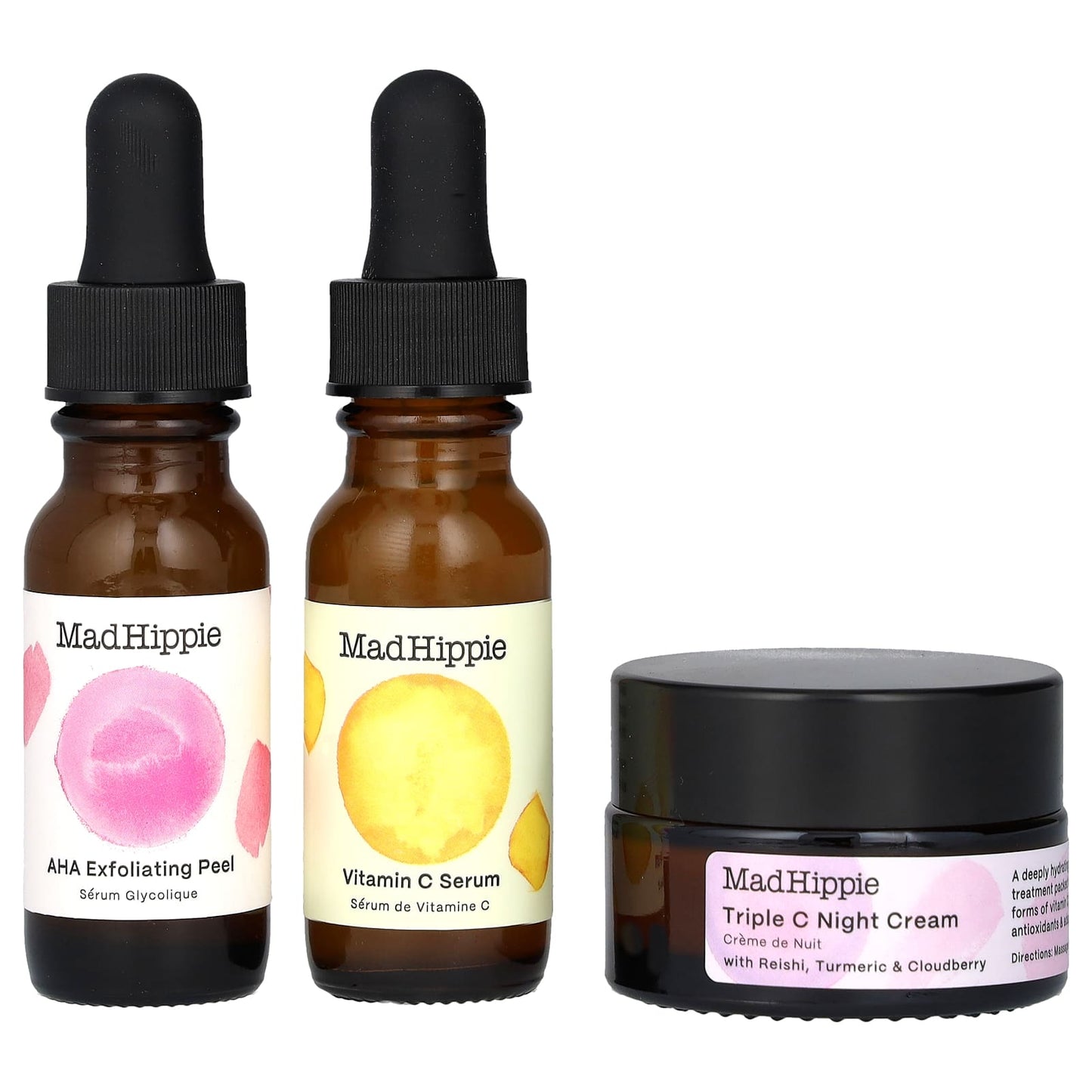 Mad Hippie-Skin Brightening Routine Kit-3 Piece Kit