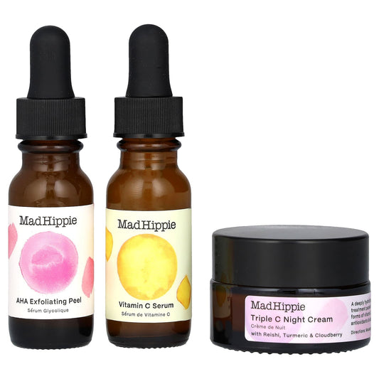 Mad Hippie-Skin Brightening Routine Kit-3 Piece Kit