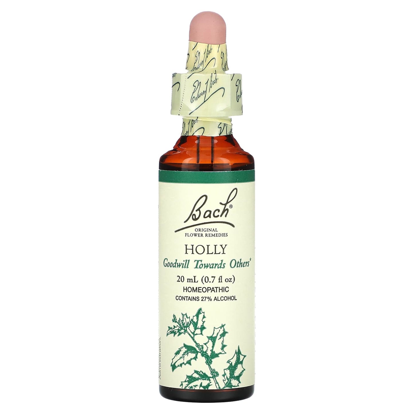 Bach-Original Flower Remedies-Holly-0.7 fl oz (20 ml)