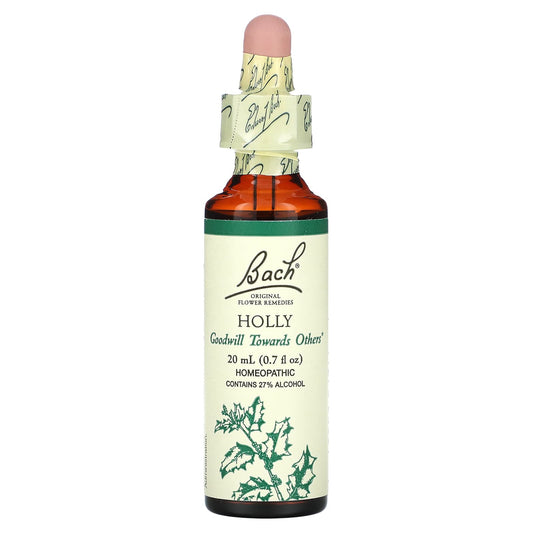 Bach-Original Flower Remedies-Holly-0.7 fl oz (20 ml)