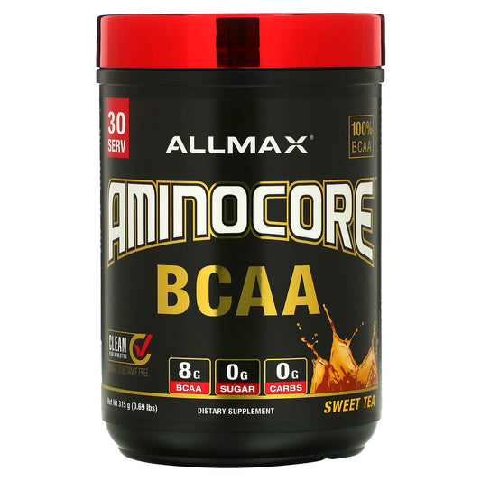 ALLMAX-AMINOCORE BCAA-Sweet Tea-0.69 lbs (315 g)