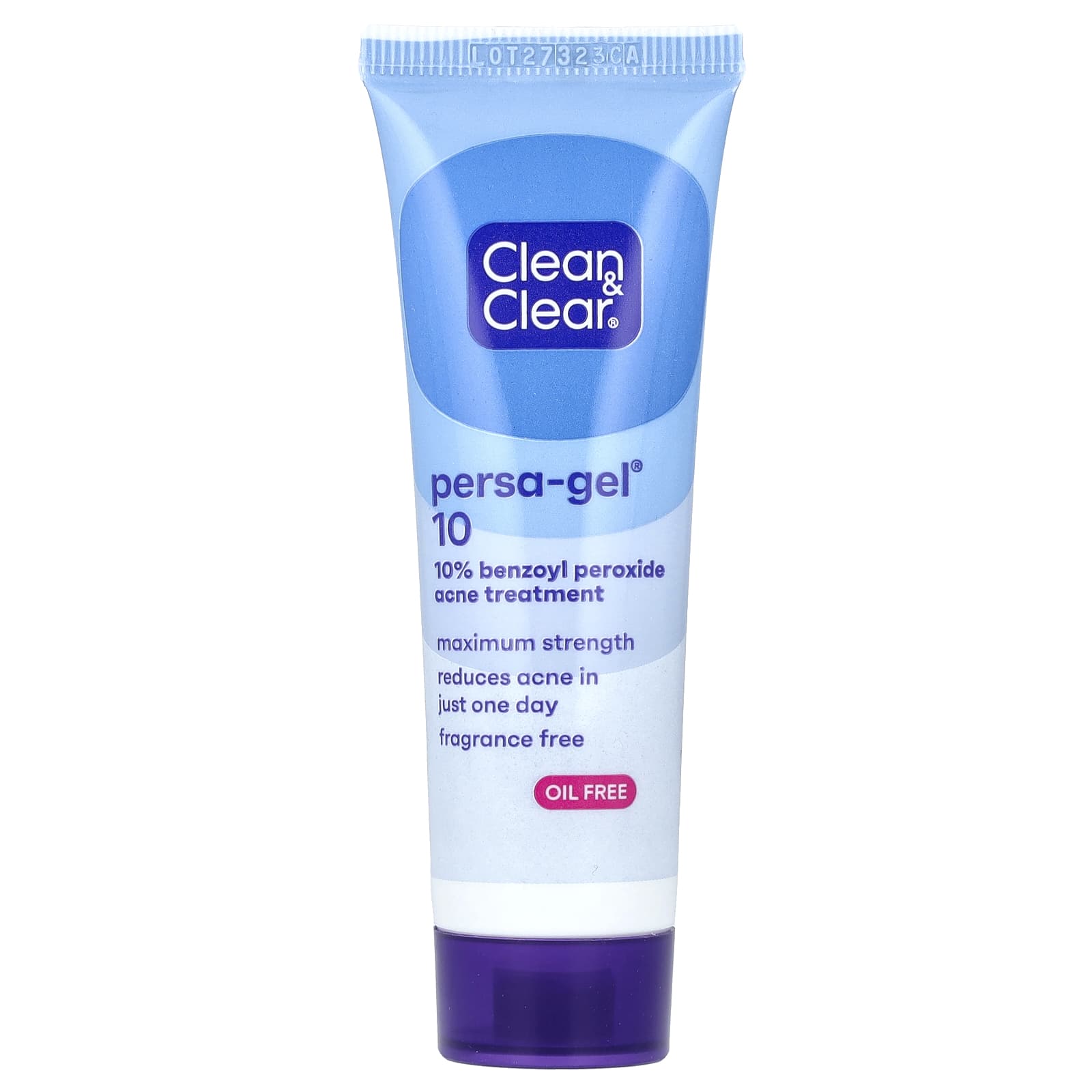 Clean & Clear-Persa-Gel 10-Fragrance Free-1 fl oz (30 ml)