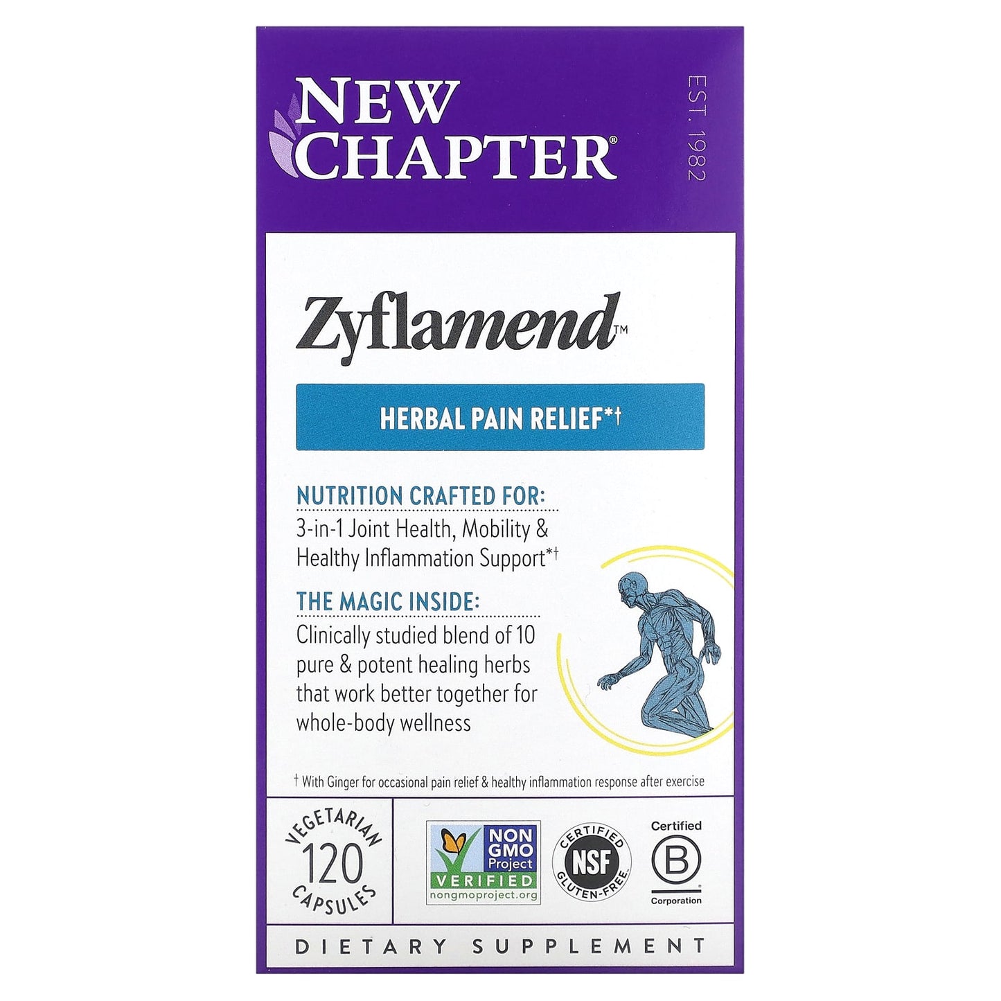 New Chapter-Zyflamend-120 Vegetarian Capsules