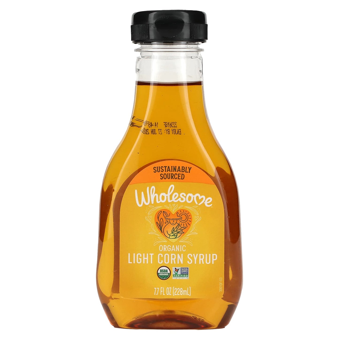 Wholesome Sweeteners-Organic Light Corn Syrup-7.7 fl oz (228 g)