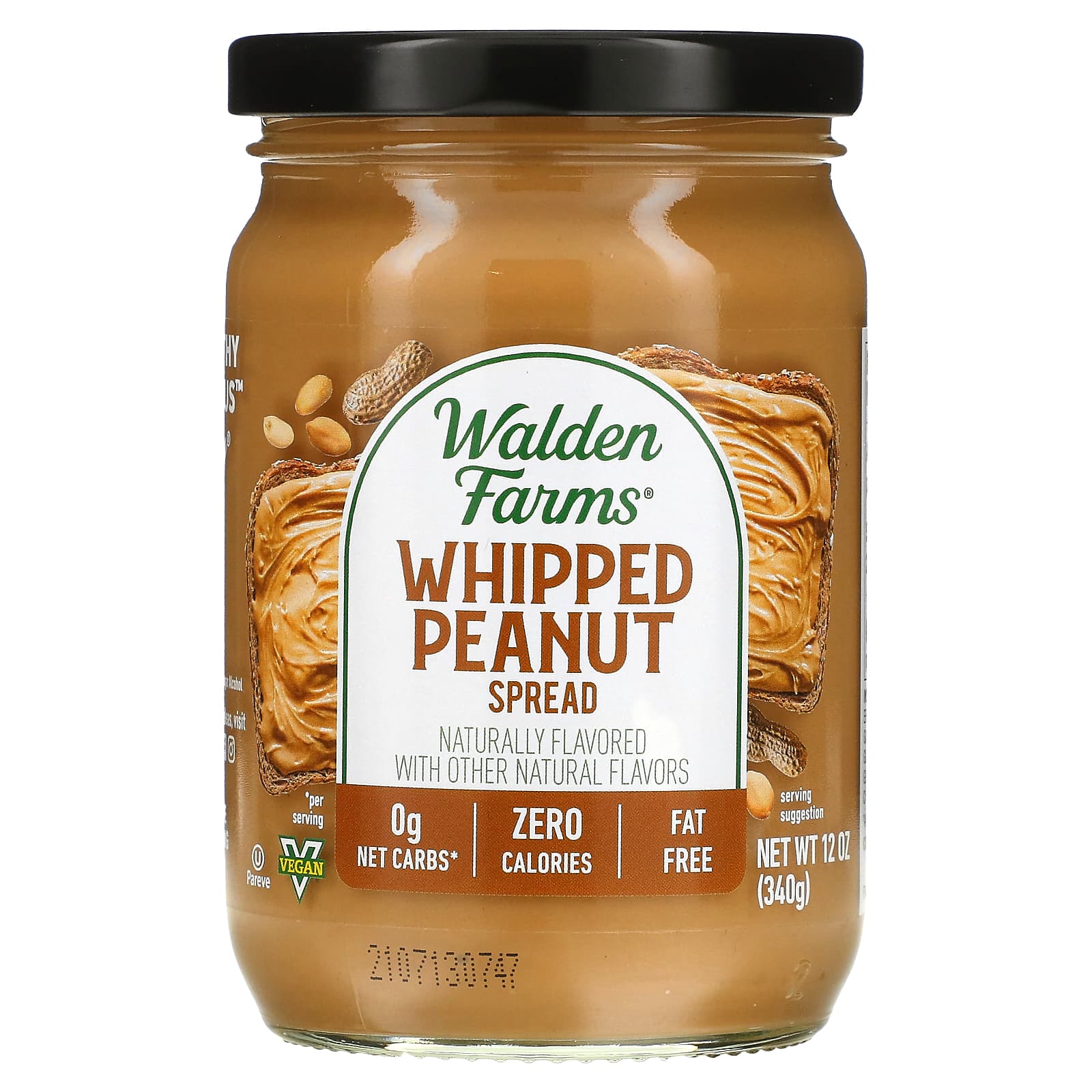 Walden Farms-Whipped Peanut Spread-12 oz (340 g)