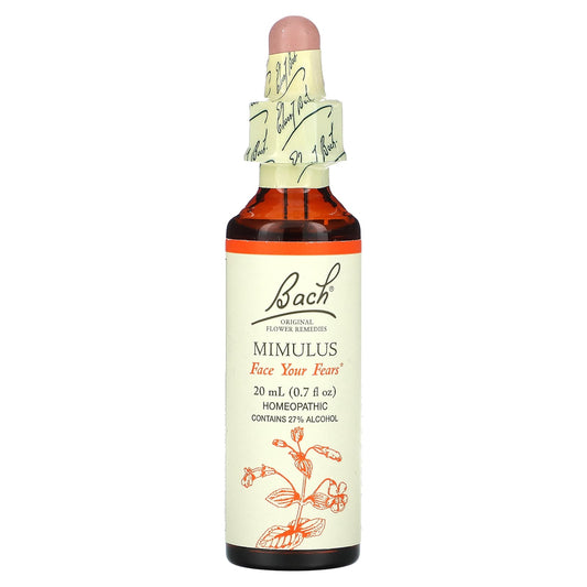 Bach-Original Flower Remedies-Mimulus-0.7 fl oz (20 ml)