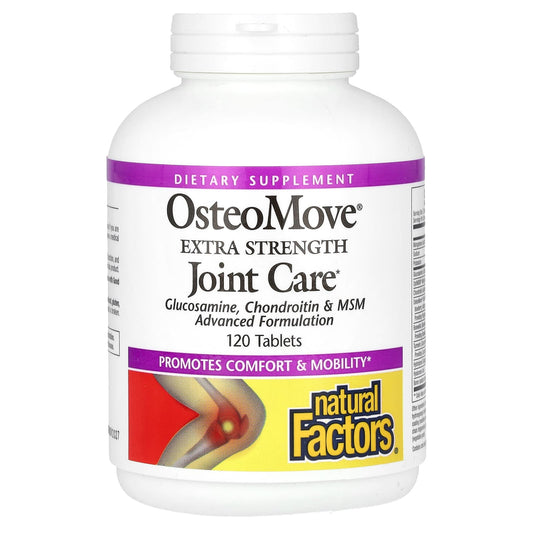 Natural Factors-OsteoMove-Extra Strength Joint Care-120 Tablets