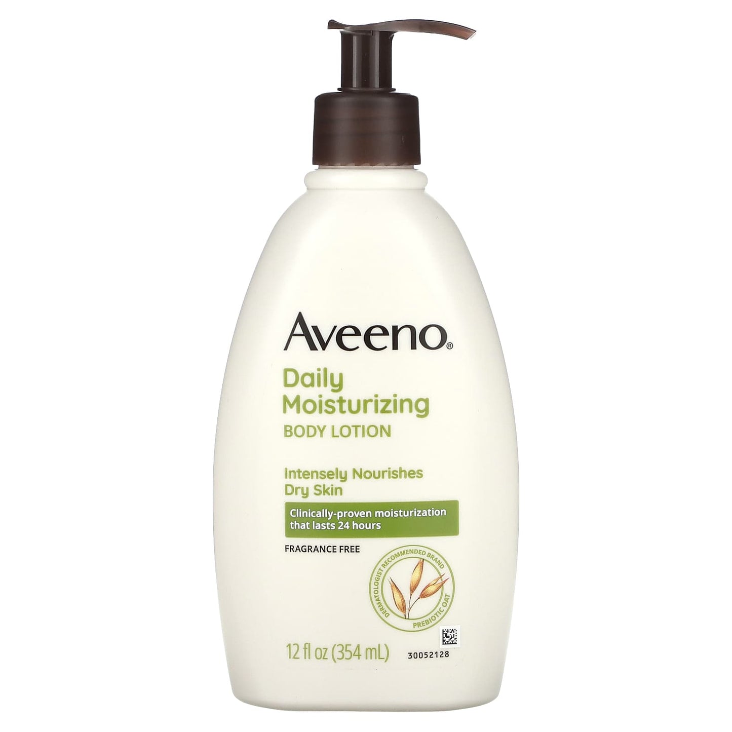 Aveeno-Daily Moisturizing Body Lotion-Fragrance Free-12 fl oz (354 ml)