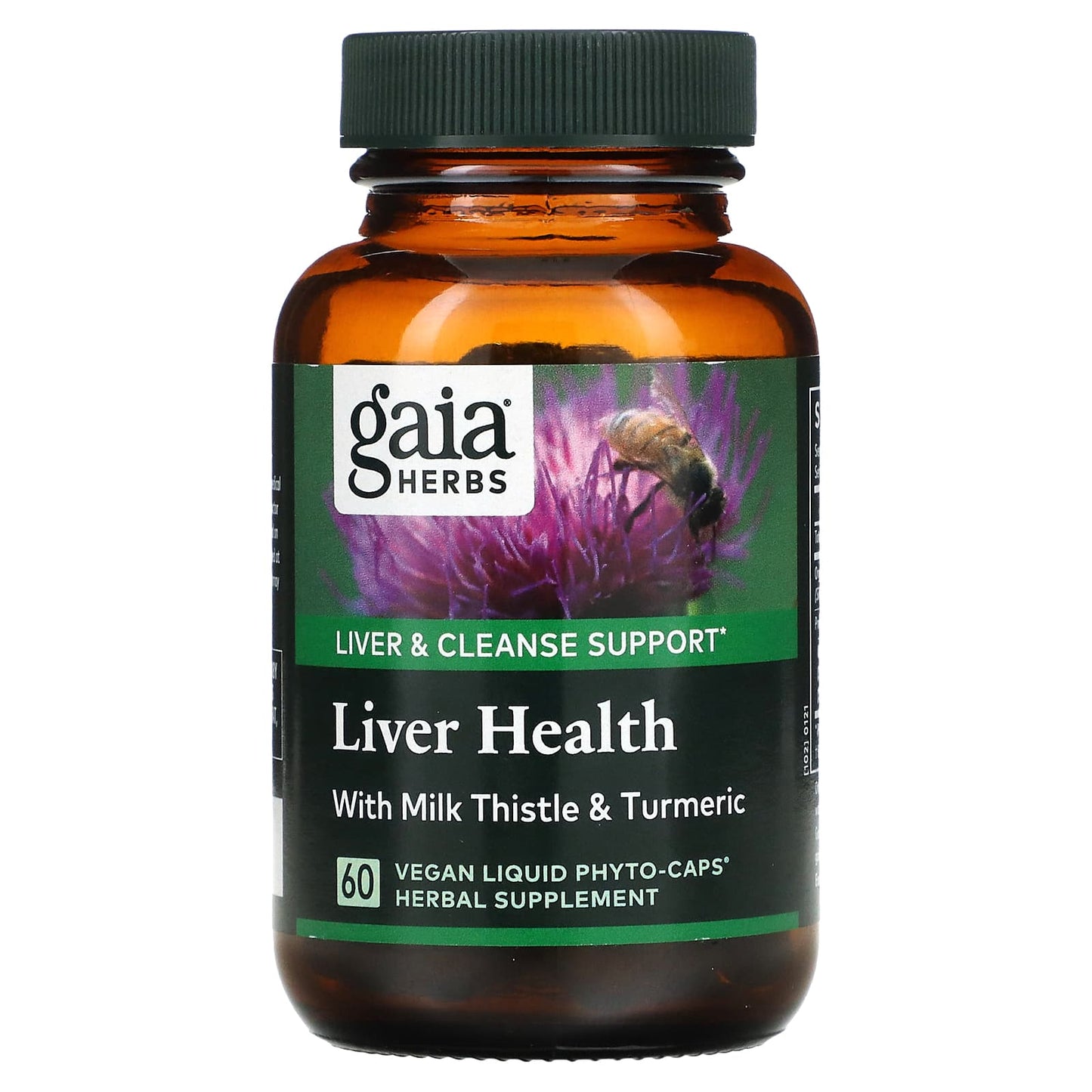 Gaia Herbs, Liver Health, 60 Vegan Liquid Phyto-Caps