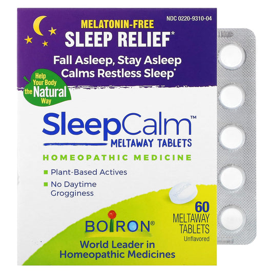 Boiron-SleepCalm-Unflavored -60 Meltaway Tablets