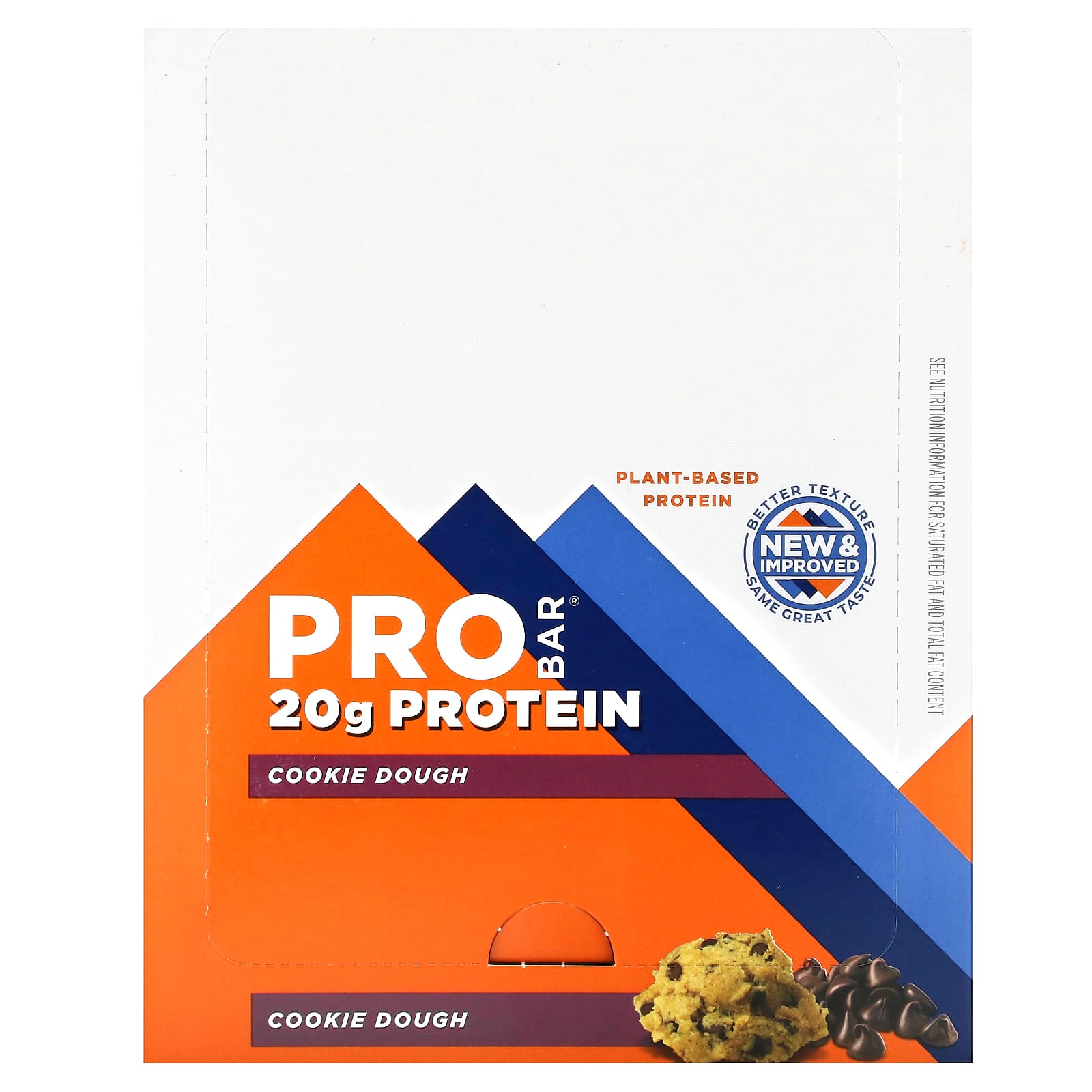 ProBar-Protein Bar-Cookie Dough-12 Bars-2.47 oz (70 g) Each