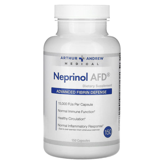 Arthur Andrew Medical-Neprinol AFD-Advanced Fibrin Defense-15,000 FU-150 Capsules