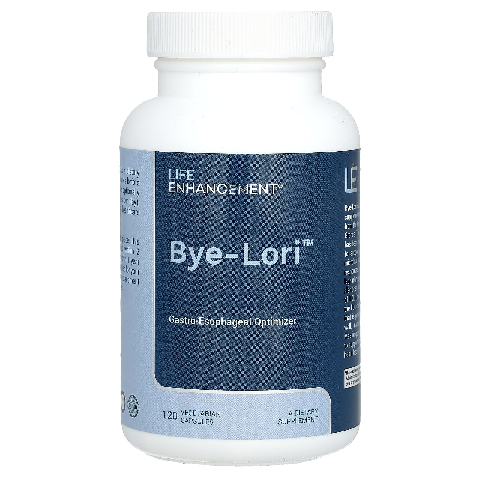 Life Enhancement-Bye-Lori-120 Vegetarian Capsules