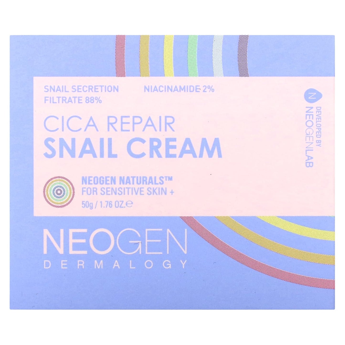 Neogen, CICA Repair Snail Cream, 1.76 oz (50 g)