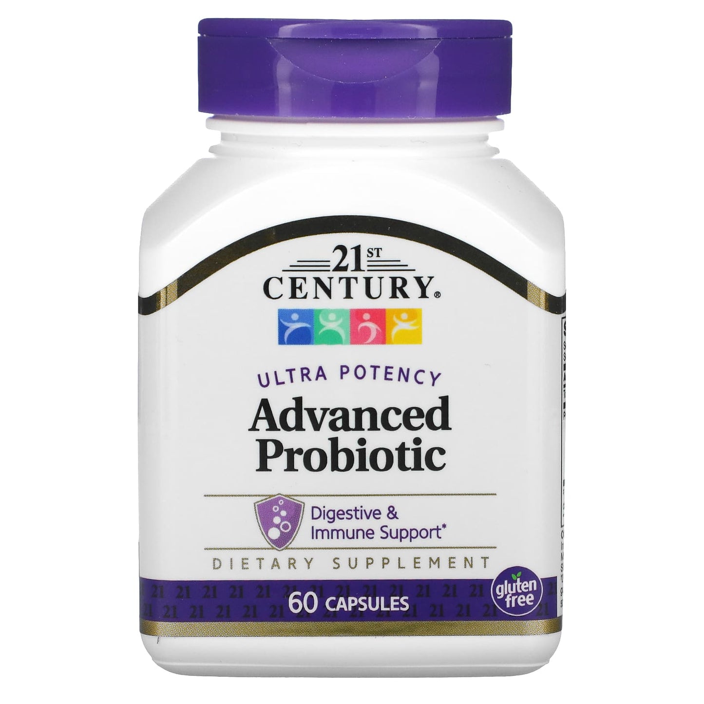 21st Century, Ultra Potency Advanced Probiotic, 60 Capsules