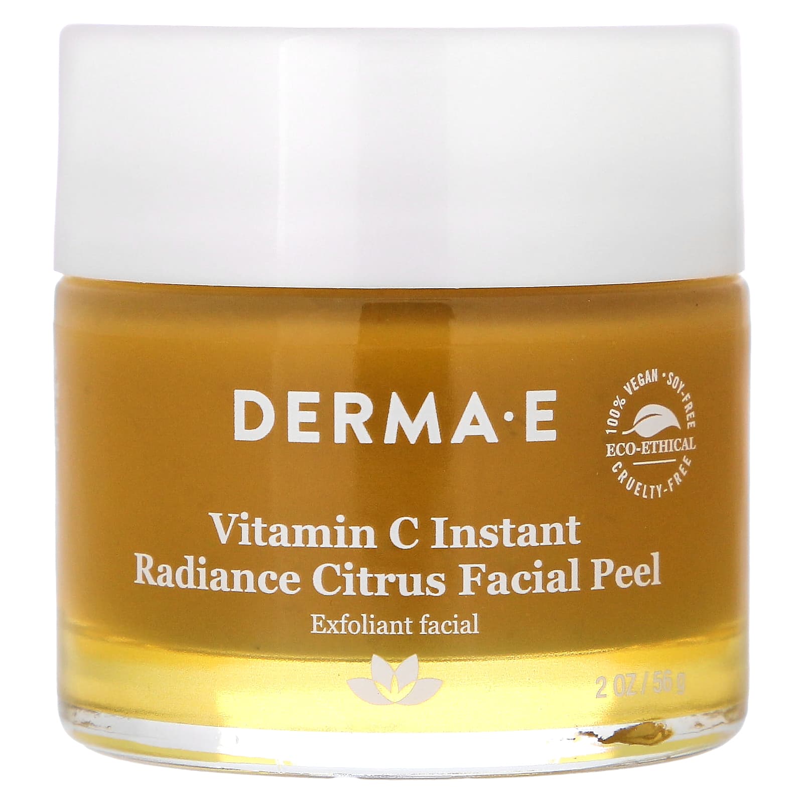 DERMA E-Vitamin C-Instant Radiance Citrus Facial Peel-2 oz (56 g)