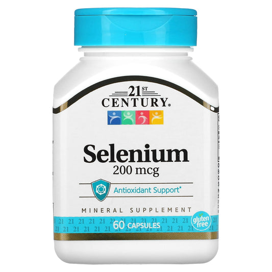 21st Century-Selenium-200 mcg-60 Capsules