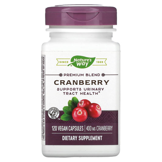 Nature's Way-Cranberry-400 mg-120 Vegan Capsules