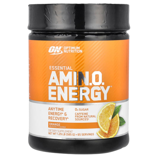 Optimum Nutrition-Essential Amin.O. Energy-Orange-1.29 lb (585 g)