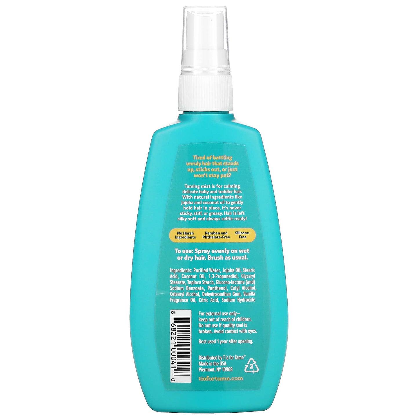 T is for Tame, Taming Mist, 4.2 fl oz (125 ml)