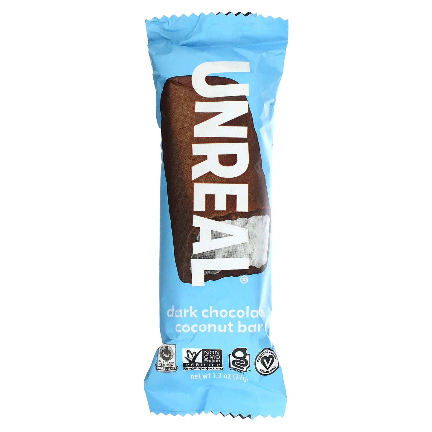 Unreal-Dark Chocolate Coconut Bar-1.3 oz (37 g)