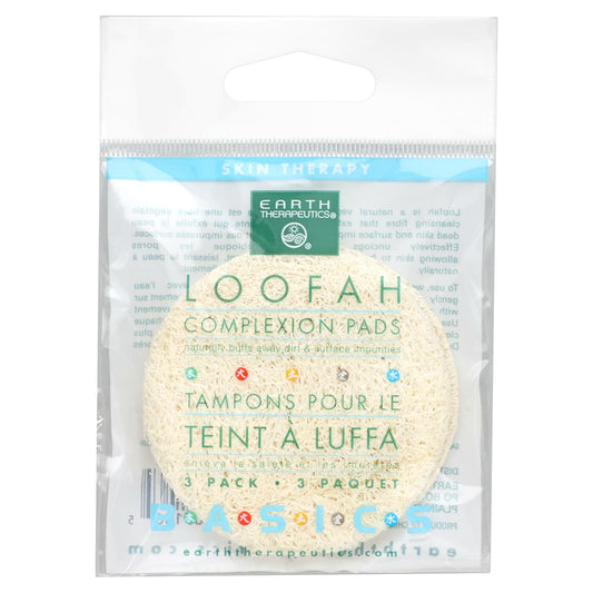 Earth Therapeutics-Basics-Loofah Complexion Pads-3 Pads