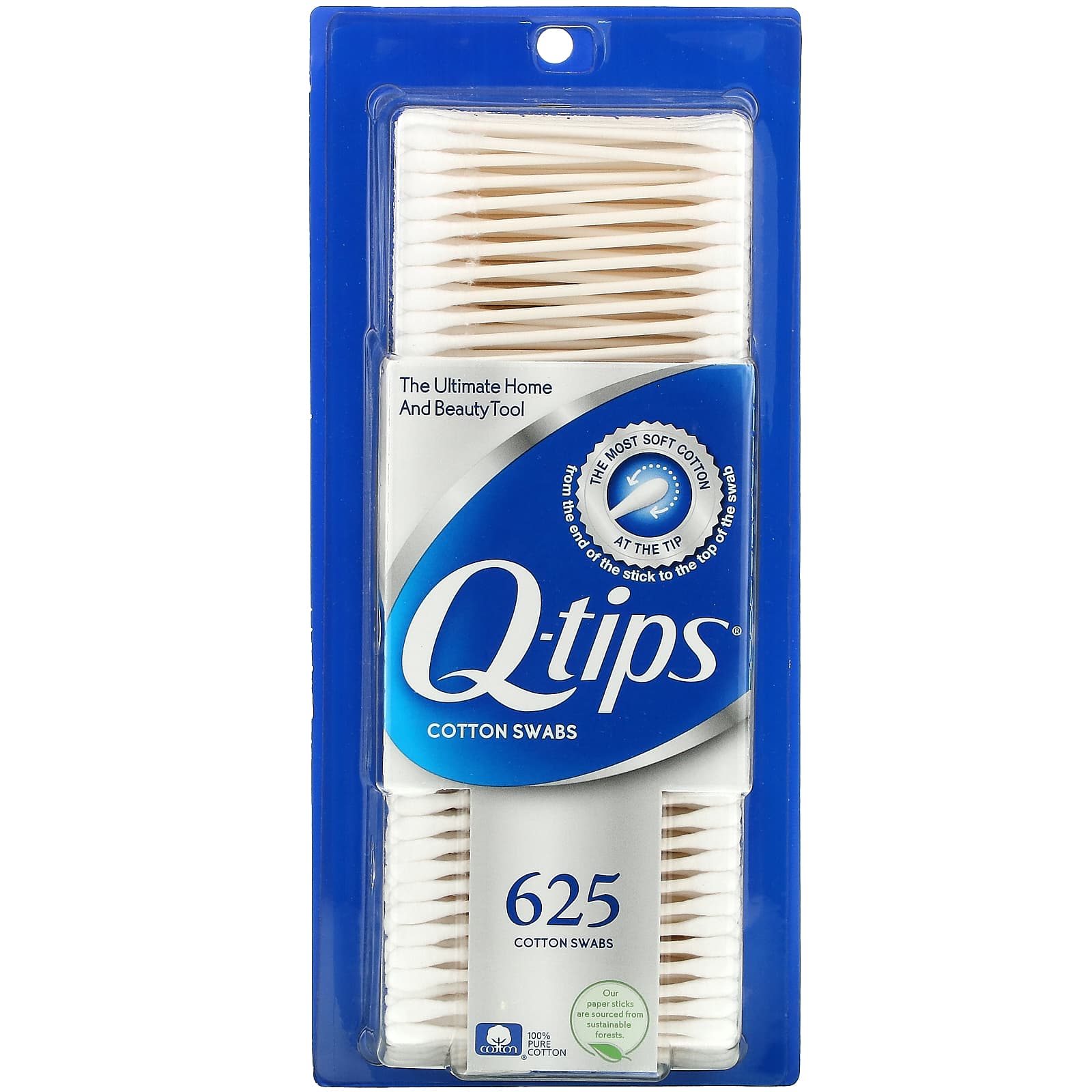 Q-tips-Cotton Swabs-625 Swabs