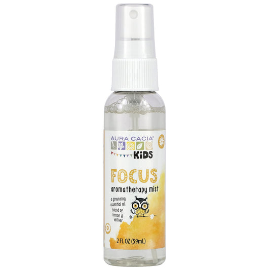 Aura Cacia-Kids-Focus Aromatherapy Mist-2 fl oz (59 ml)