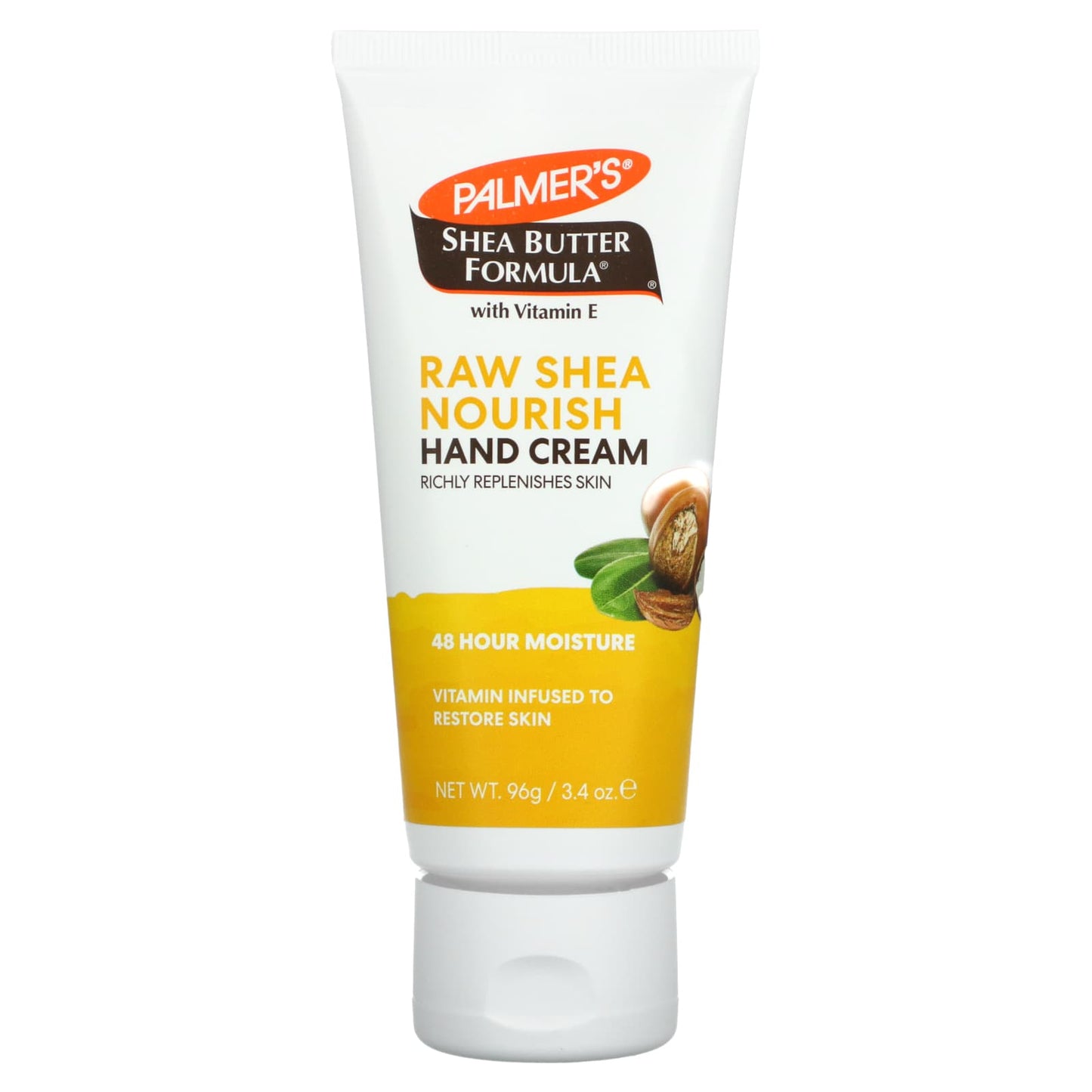 Palmer's-Shea Butter Formula with Vitamin E-Raw Shea Nourish Hand Cream-3.4 oz (96 g)