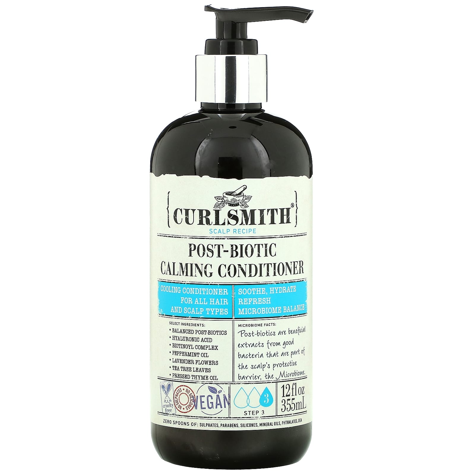 Curlsmith-Post-Biotic Calming Conditioner-Step 3-12 fl oz (355 ml)