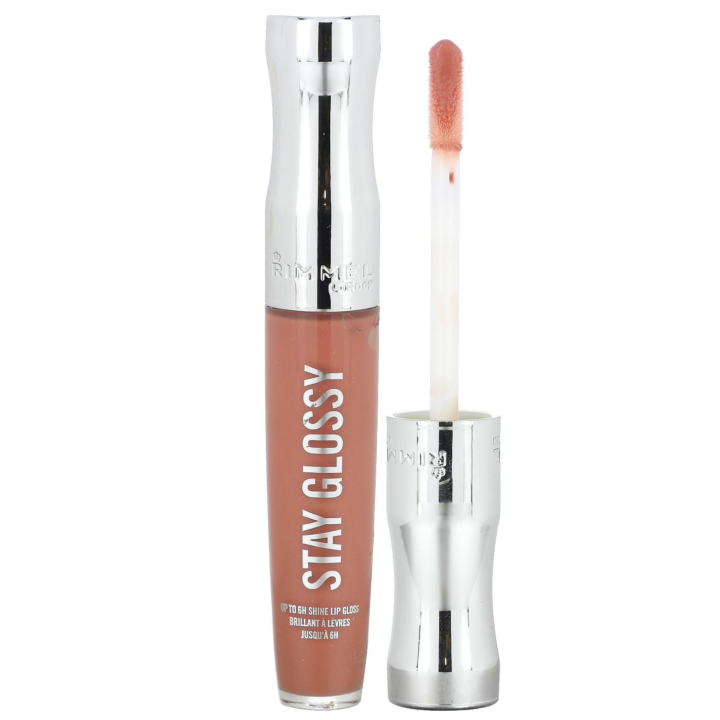 Rimmel London-Stay Glossy Lip Gloss-133 Bare Minimum-0.18 fl oz (5.5 ml)