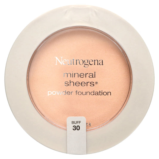 Neutrogena-Mineral Sheers-Powder Foundation-Buff 30-0.34 oz (9.6 g)