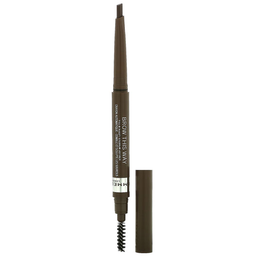 Rimmel London-Brow This Way-Fill & Sculpt Eyebrow Definer-Dark Brown-0.008 oz (0.25 g)