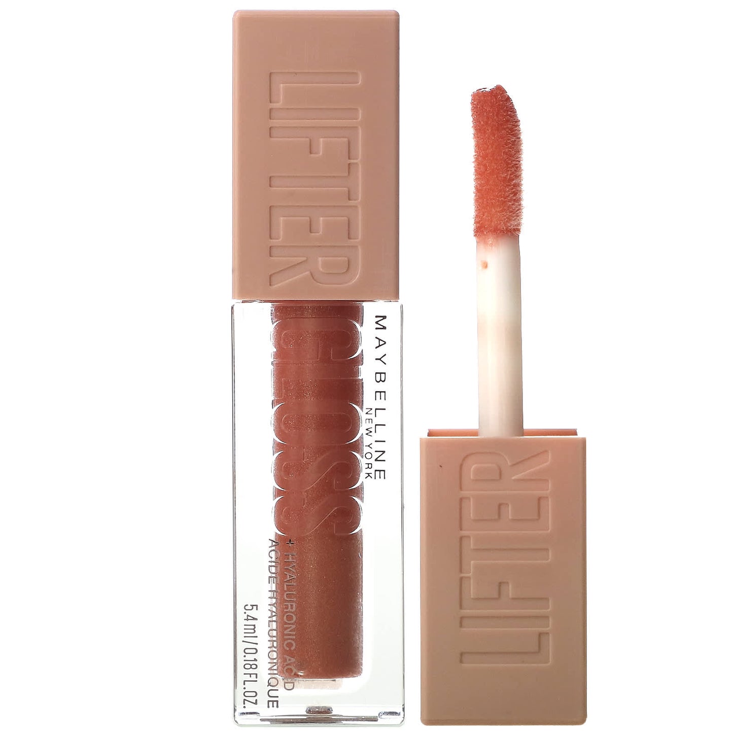 Maybelline-Lifter Gloss with Hyaluronic Acid-009 Topaz-0.18 fl oz (5.4 ml)