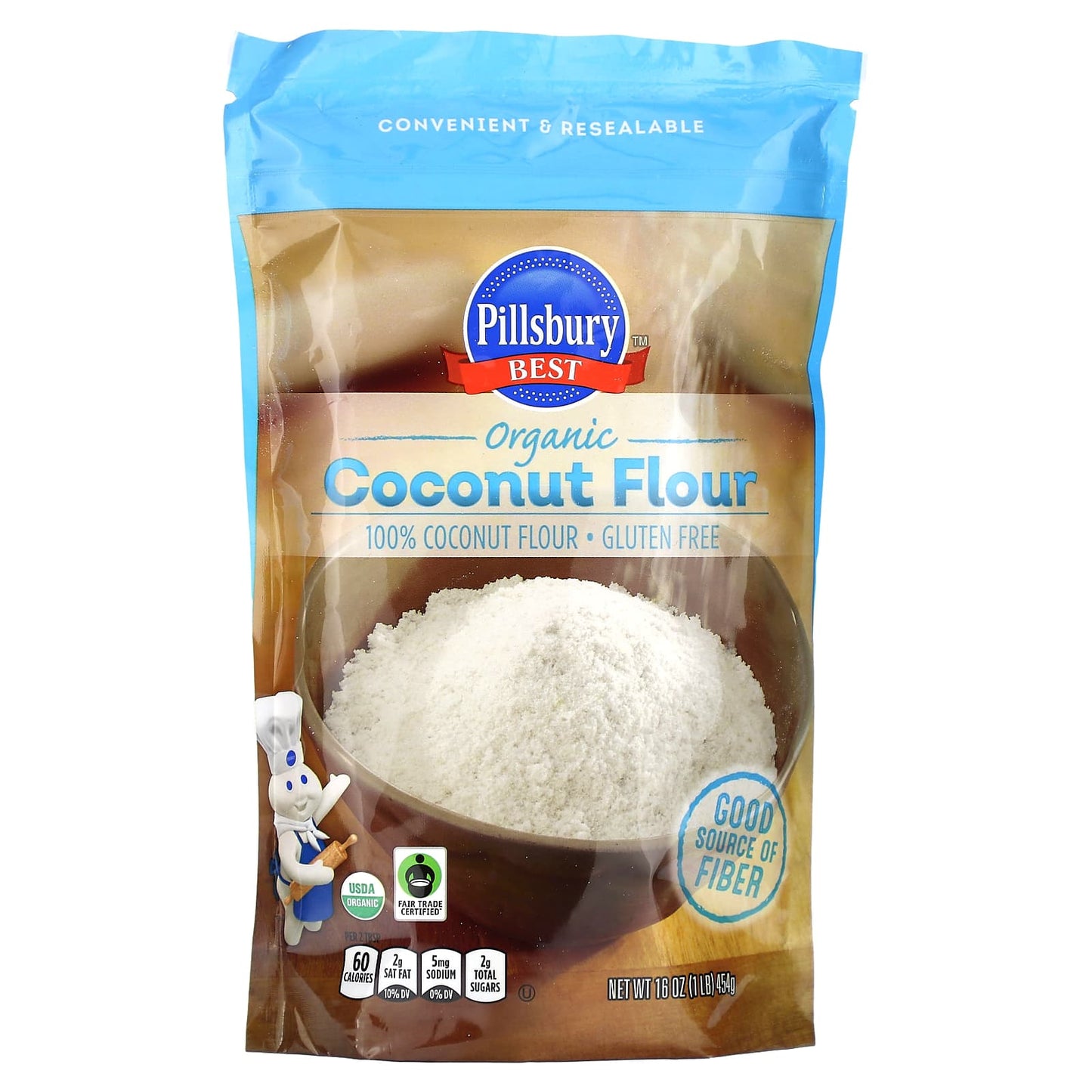 Pillsbury-Organic Coconut Flour-1 lb. (454 g)