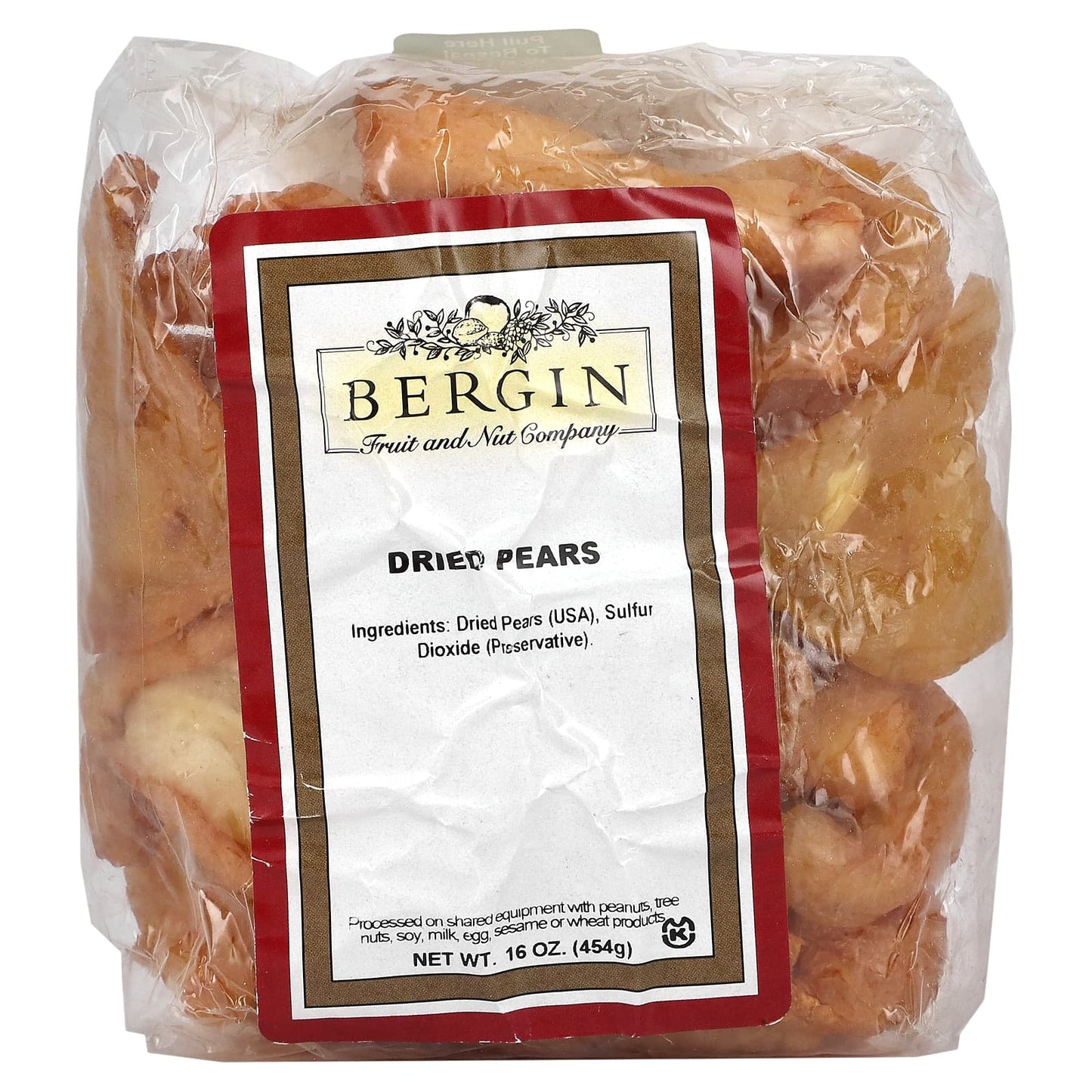 Bergin Fruit and Nut Company-Dried Pears-16 oz (454 g)