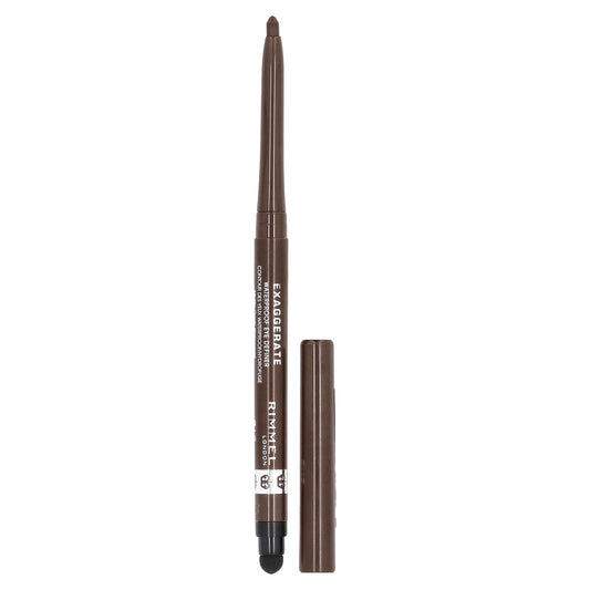 Rimmel London-Exaggerate Waterproof Eye Definer-212 Rich Brown-0.009 oz (0.28 g)