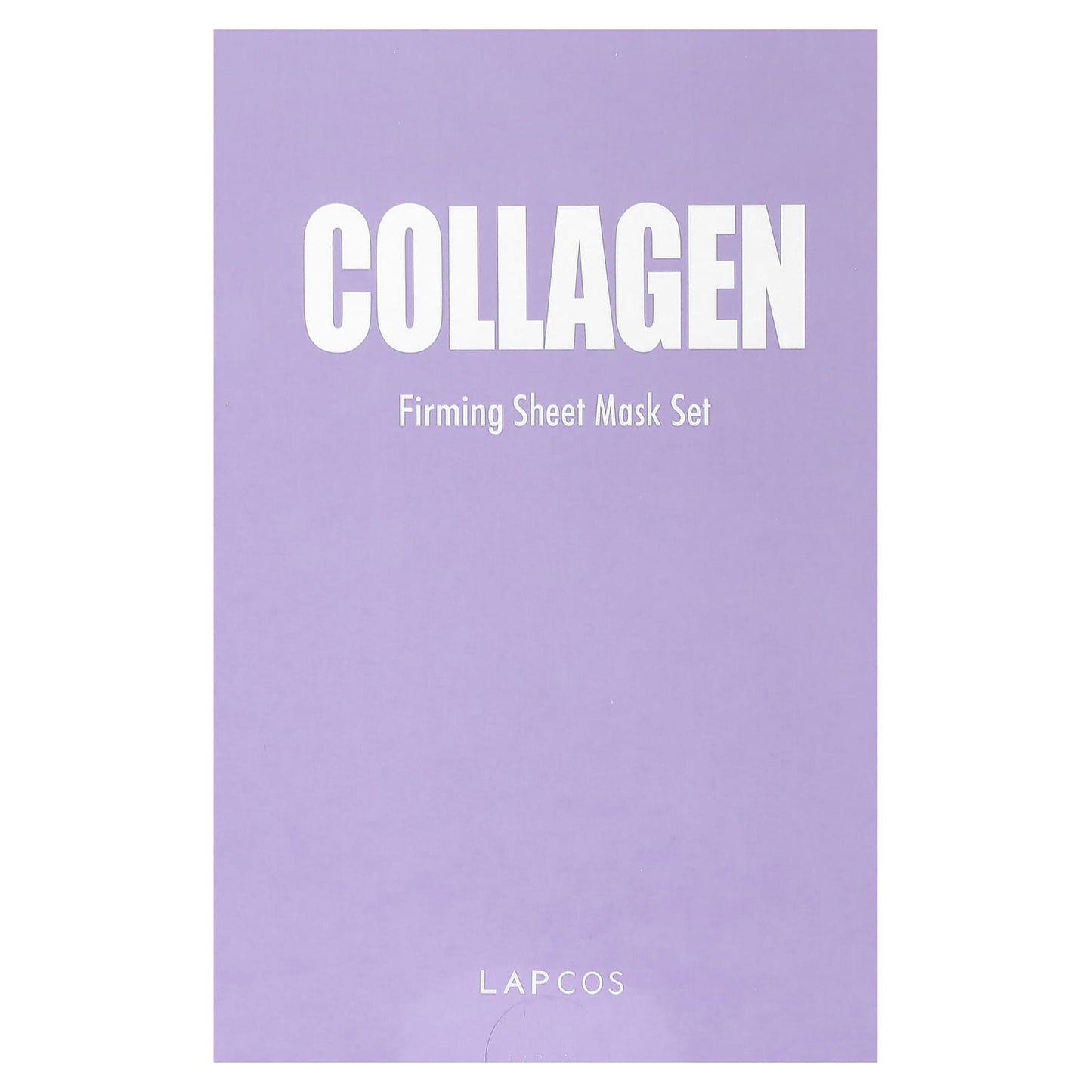 Lapcos, Collagen Firming Sheet Mask Set, 5 Sheets, 0.84 fl oz (25 ml) Each