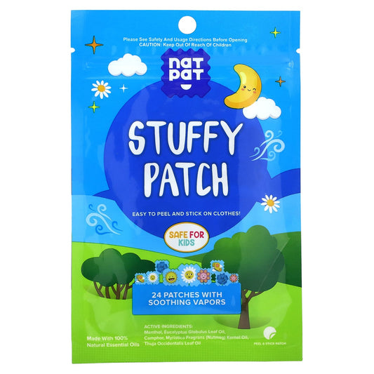 NATPAT-Nat Pat-Stuffy Patch-24 Patches