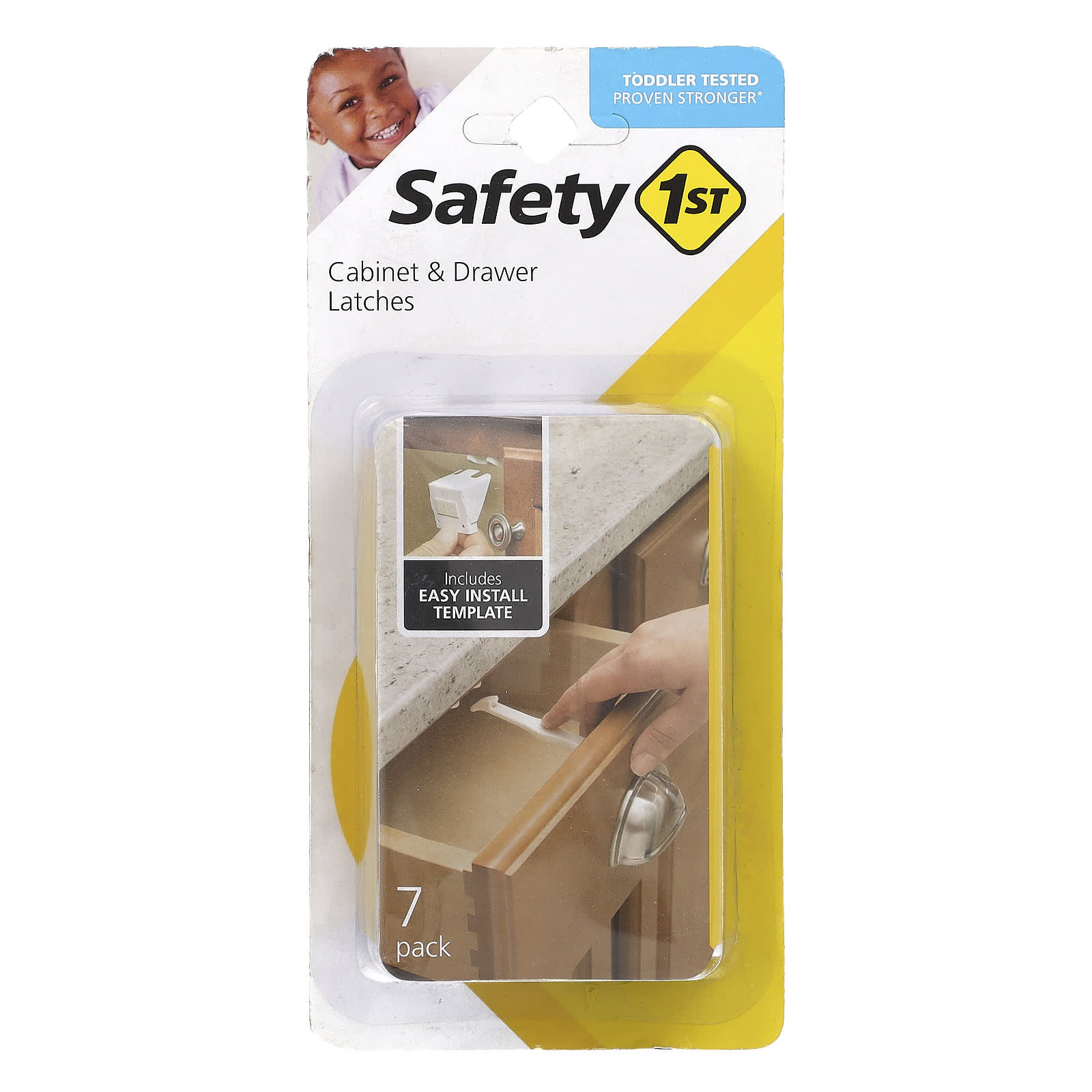 Safety 1st-Cabinet & Drawer Latches-7 Pack